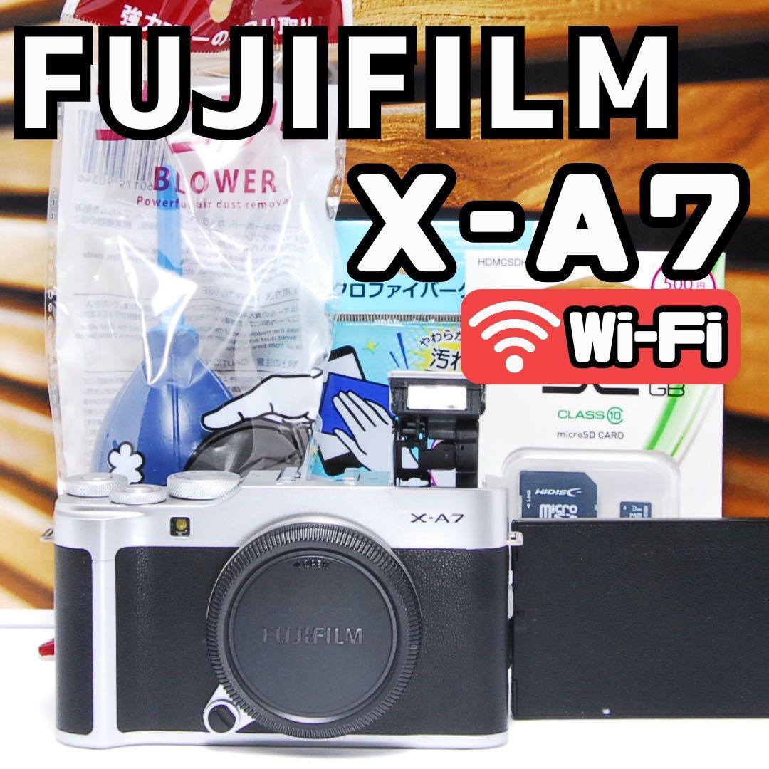 FUJIFILM X-A7 ボディ 3.5インチ 大型モニター Wi-Fi