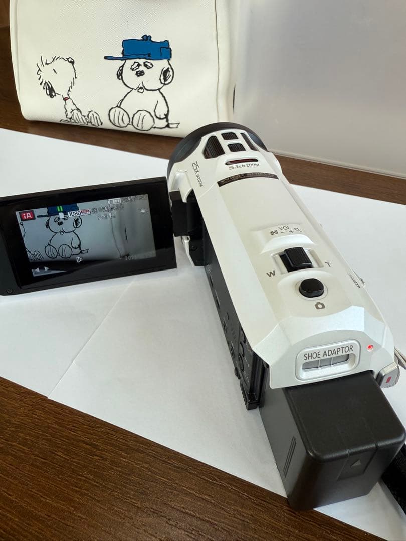 パナソニック HC-VX992M-W デジタルビデオカメラ ピュアホワイト 4K