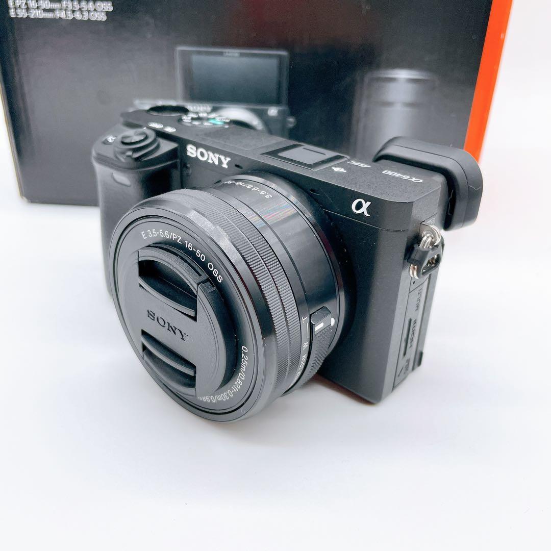 【シャッター　228回】　SONY ソニー　α6400 ミラーレス一眼カメラ