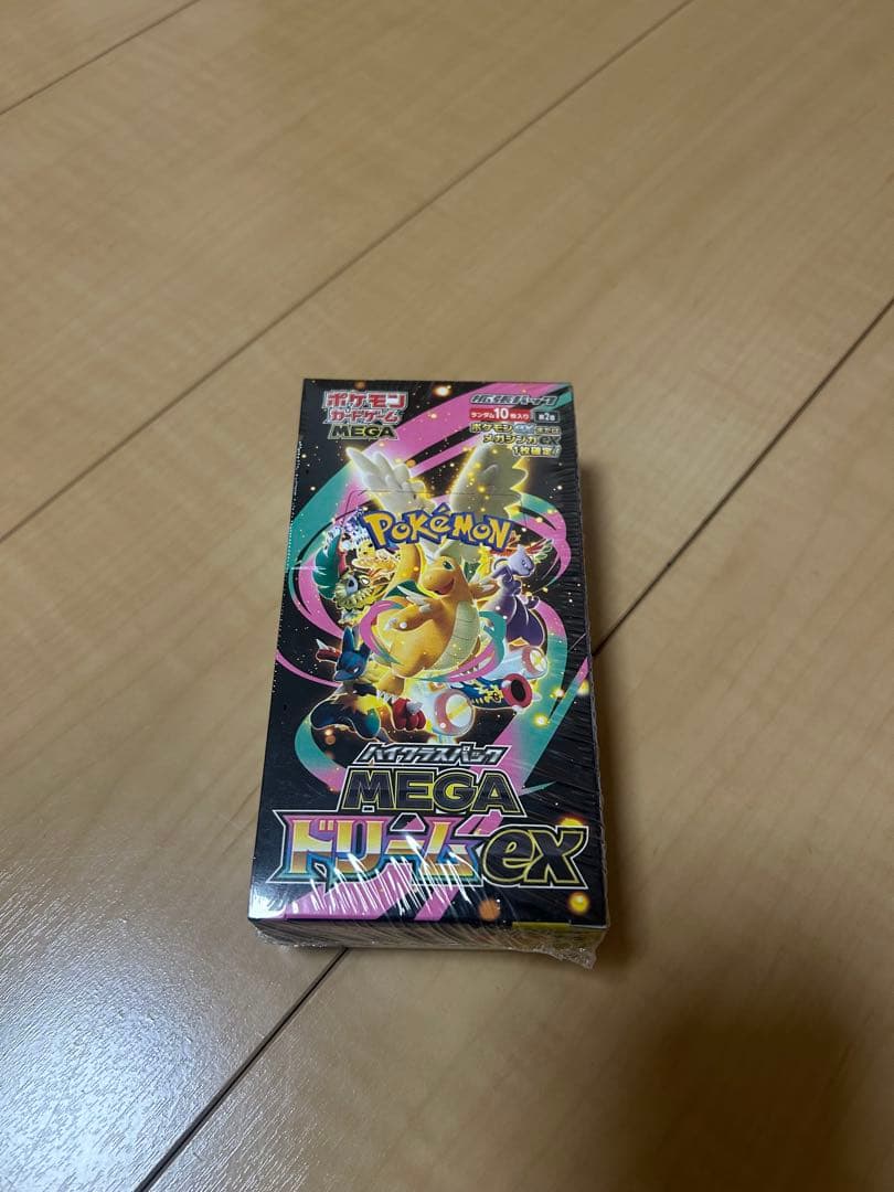ポケモンカードゲーム シュリンク付きMEGA ドリームex