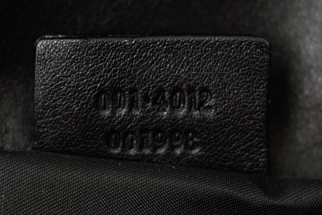 バッグ GUCCI TomFord Black Leather Shoulder Bag