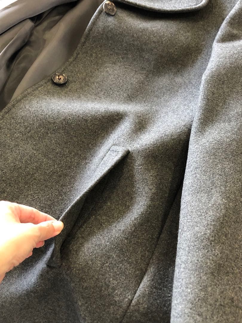 専用セリーヌ CELINE コート 40 グレー