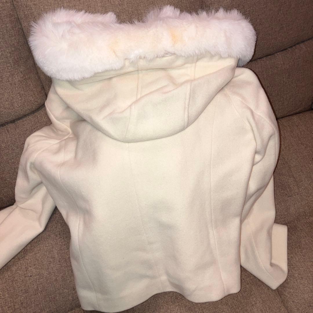 MISCH MASCH フードファー付きショートコート