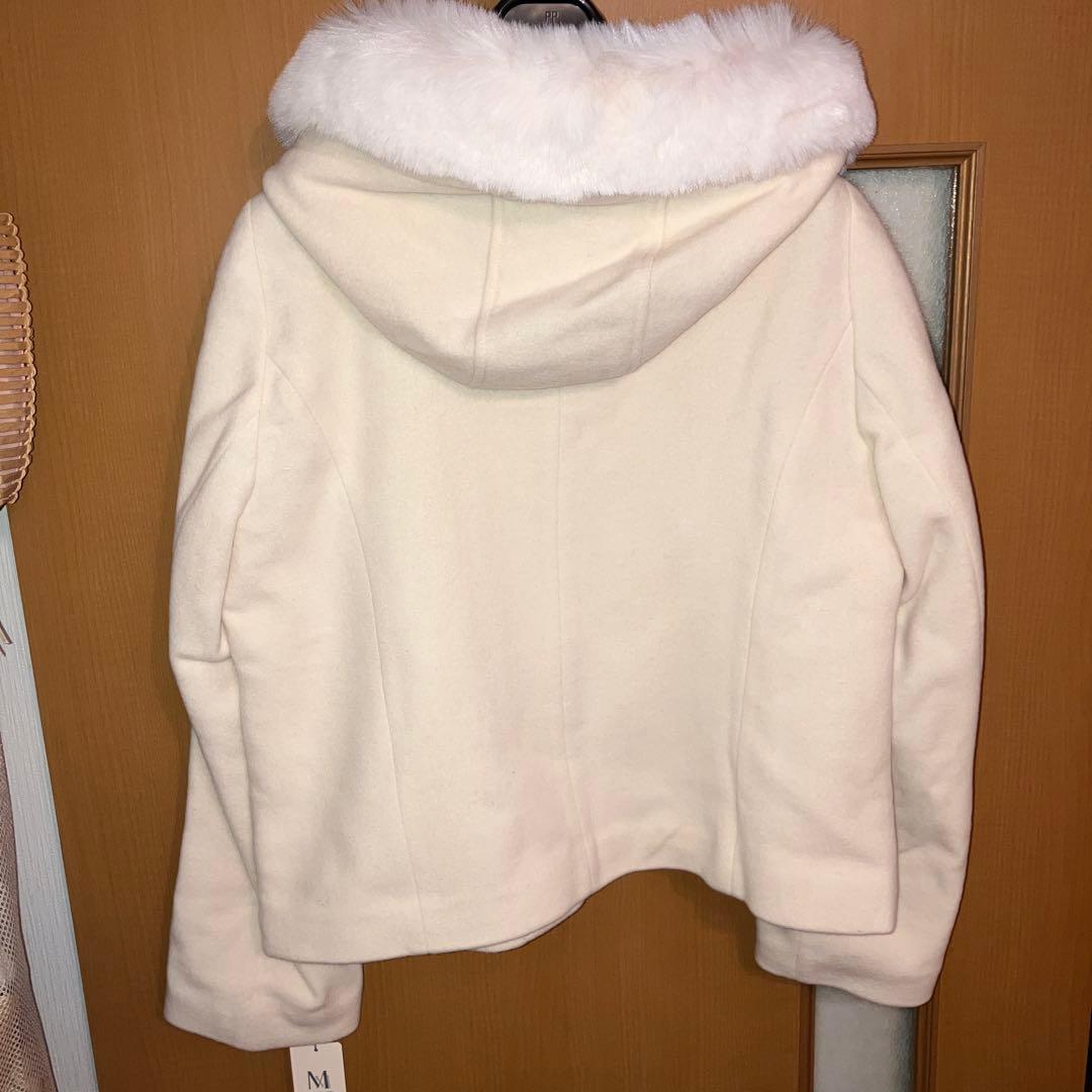 MISCH MASCH フードファー付きショートコート