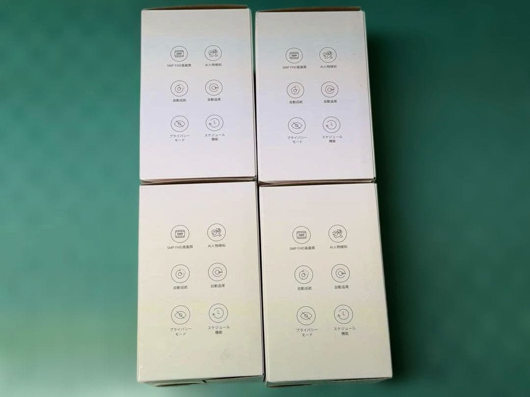 SwitchBot 見守りカメラ Plus 5MP 新品未使用品 4個セット