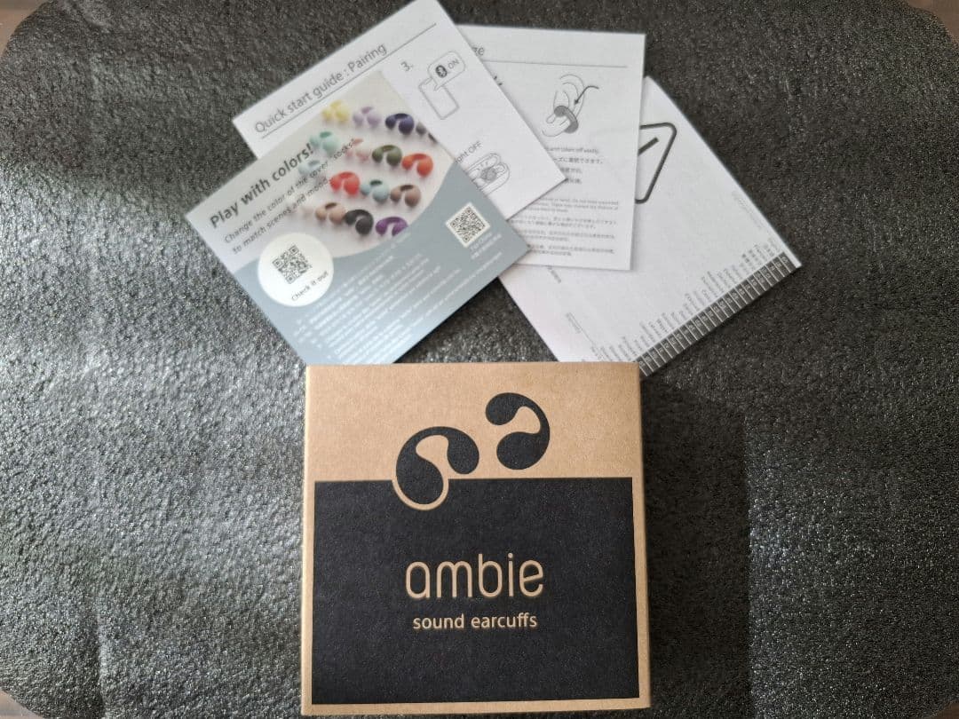 フォースambie AM-TW02 Black×Black