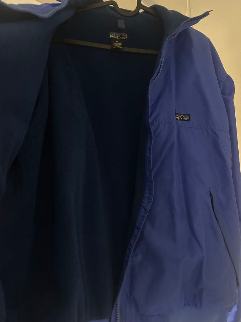 patagonia ナイロンジャケット M 青