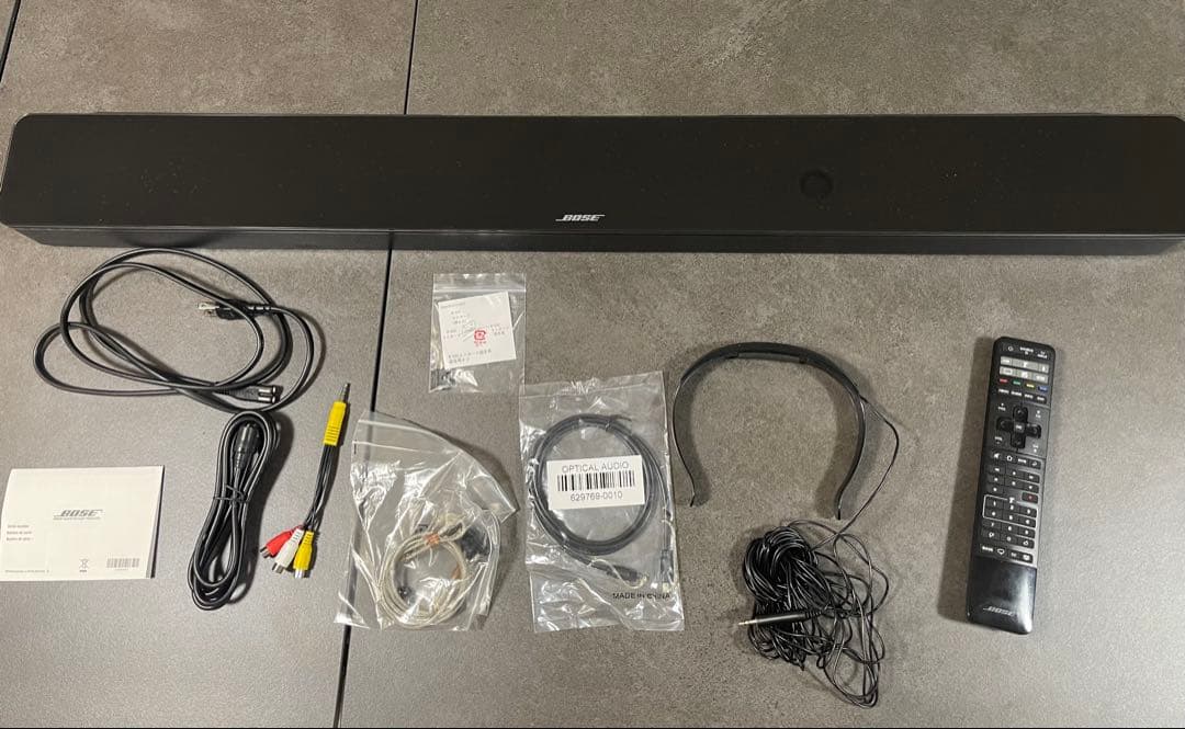 Bose サウンドバー ブラック 本体