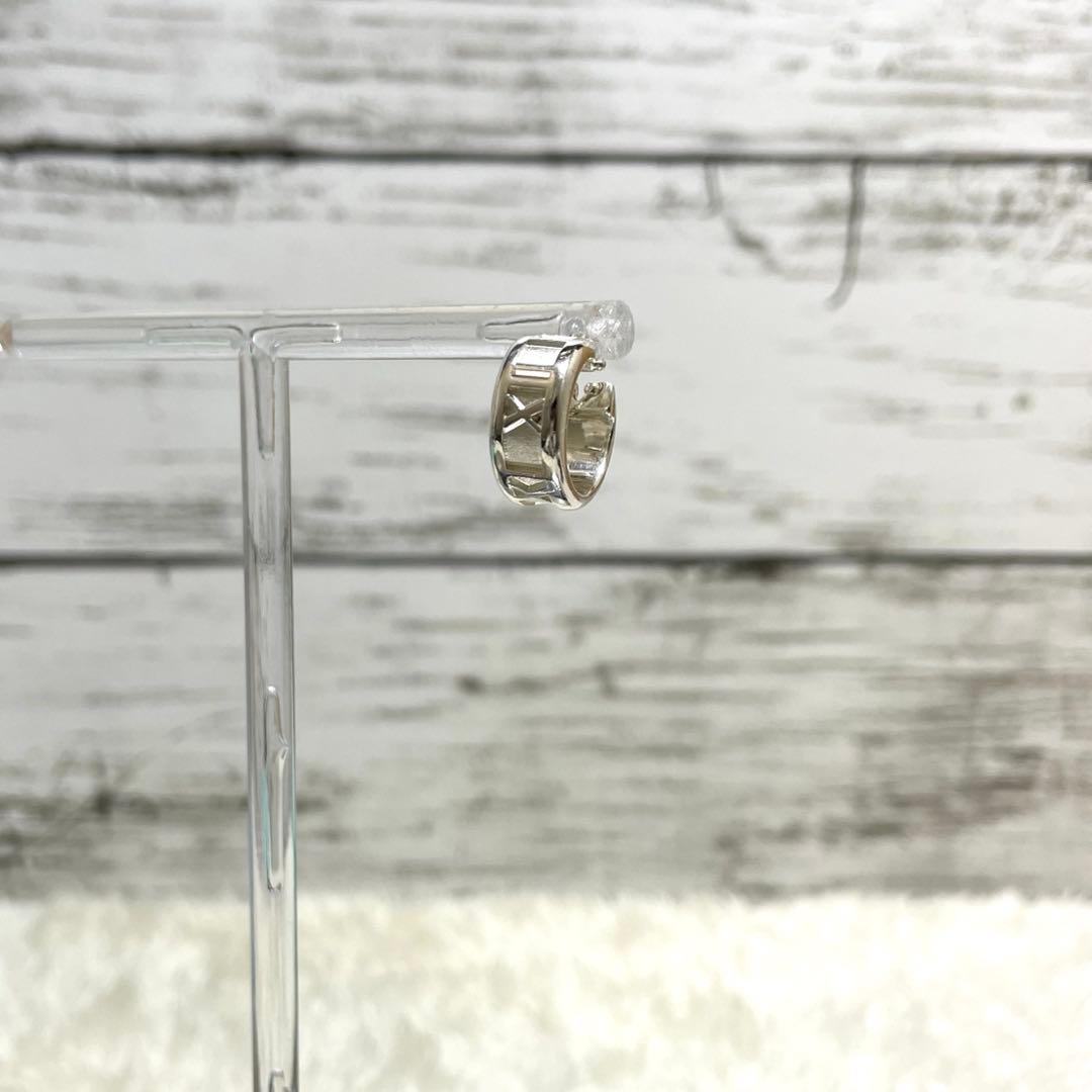 【極美品】ティファニー　アトラスフープピアス片耳　メンズ/レディース　925