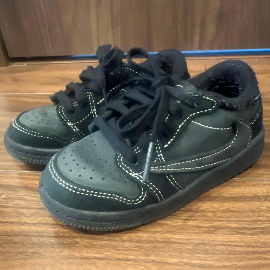 Travis Scott×Nike TD \"Black Phantom\" 14㎝
