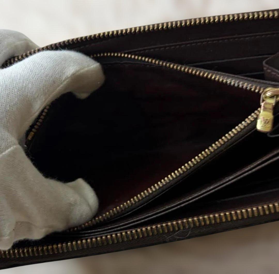 LOUIS VUITTON LV ジッピーウォレット N60015 ダミエ 財布