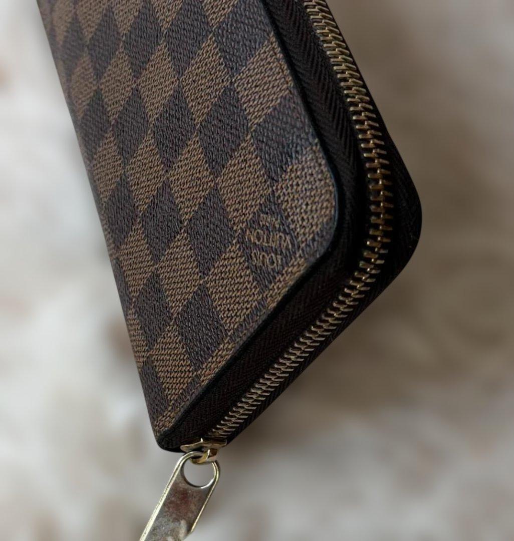 LOUIS VUITTON LV ジッピーウォレット N60015 ダミエ 財布