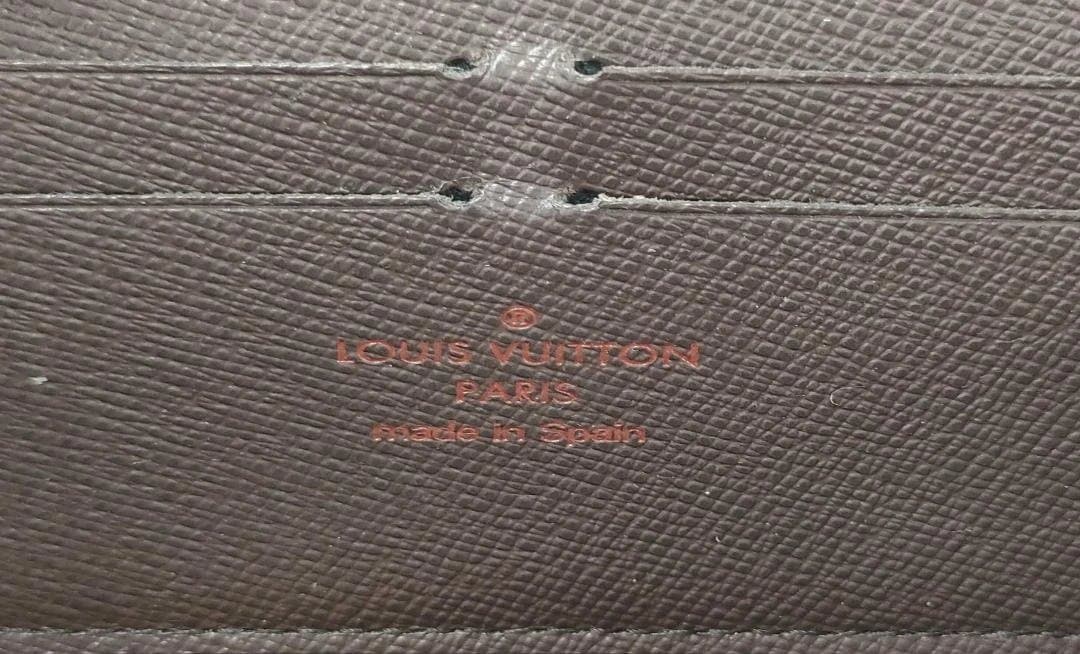 LOUIS VUITTON LV ジッピーウォレット N60015 ダミエ 財布