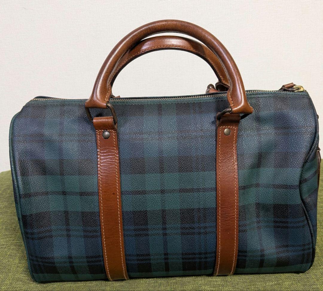 美品 Polo Ralph Lauren ラルフローレン バッグ ミニ ボストン