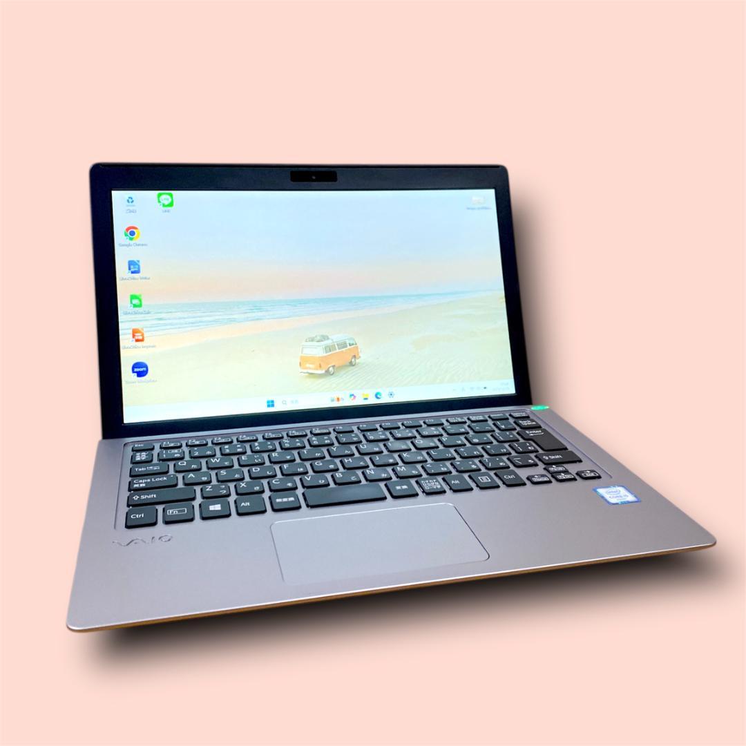 まどんな✨大人気vaio 6世代i5 持ち運びに便利な小型ノートパソコン