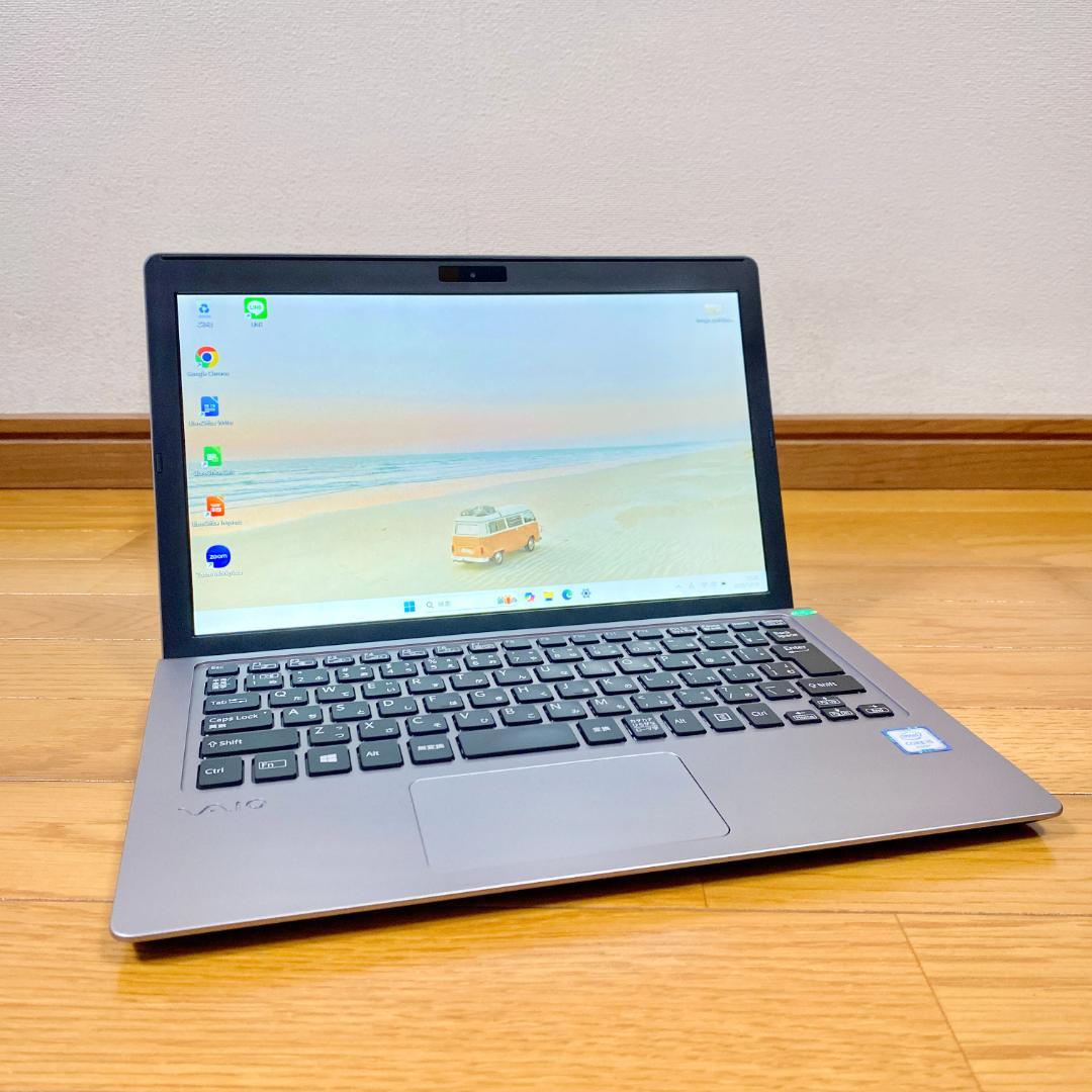 まどんな✨大人気vaio 6世代i5 持ち運びに便利な小型ノートパソコン