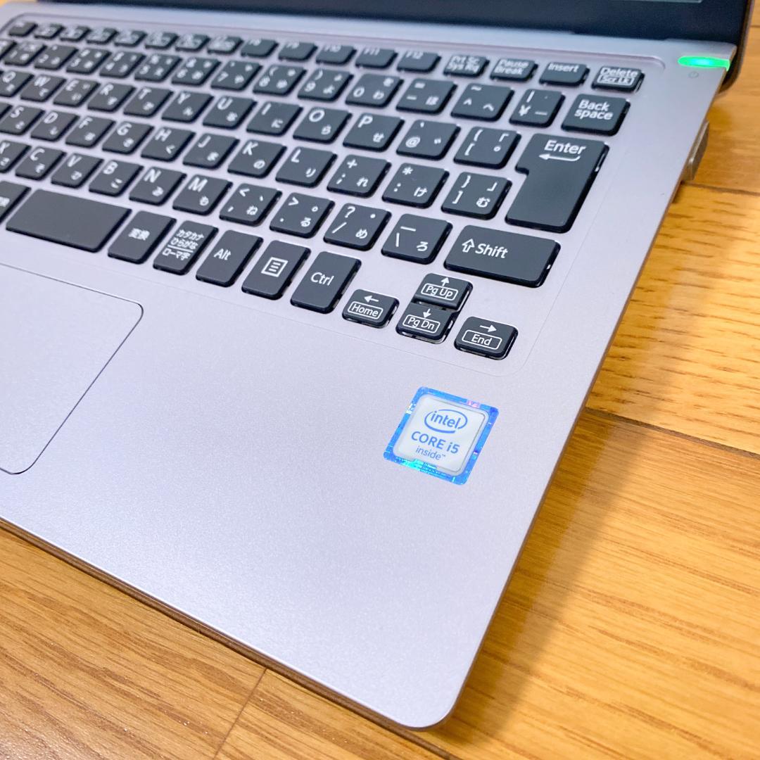 まどんな✨大人気vaio 6世代i5 持ち運びに便利な小型ノートパソコン