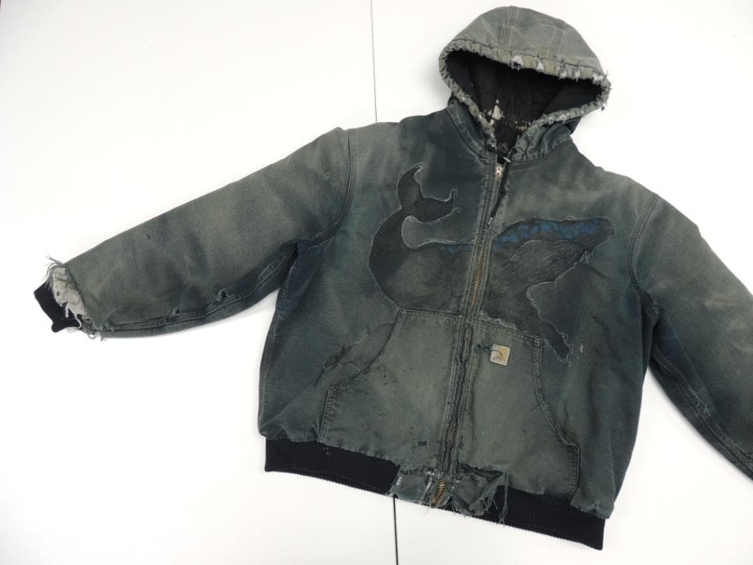 沼*様 アートカスタム 激フェードブラック OLD CARHARTTアクティブジ