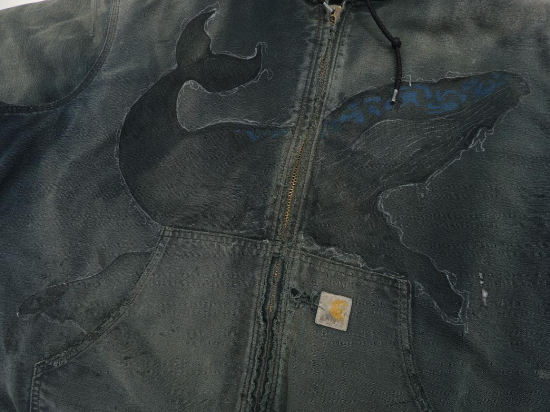 沼*様 アートカスタム 激フェードブラック OLD CARHARTTアクティブジ