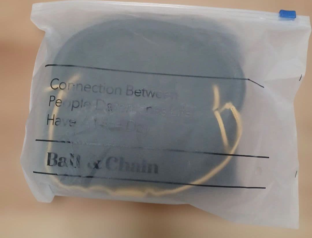 染織いわもと×Ball&Chain　エコバッグ　Mサイズ　ブラック