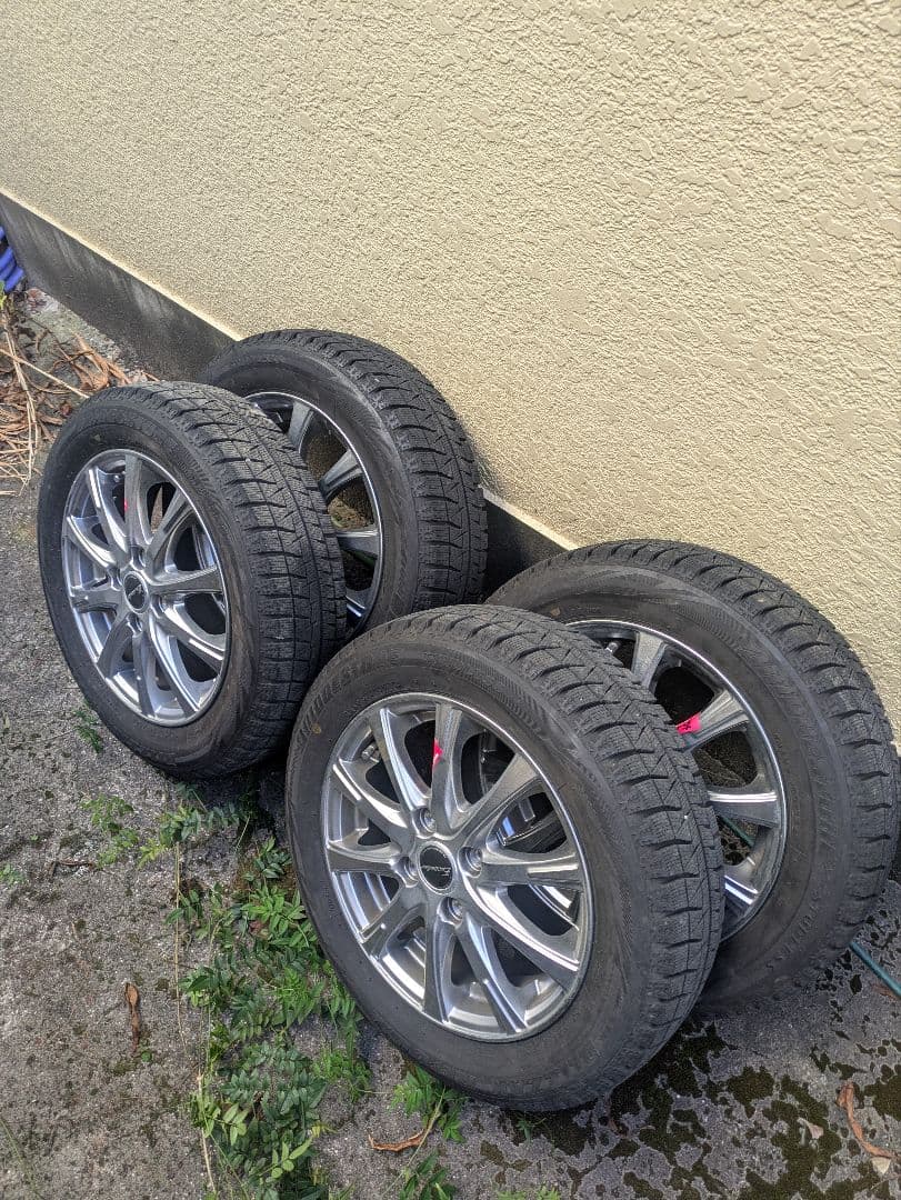 紅月藍ブリヂストンスタッドレスタイヤ 14インチ （2本分の価格）