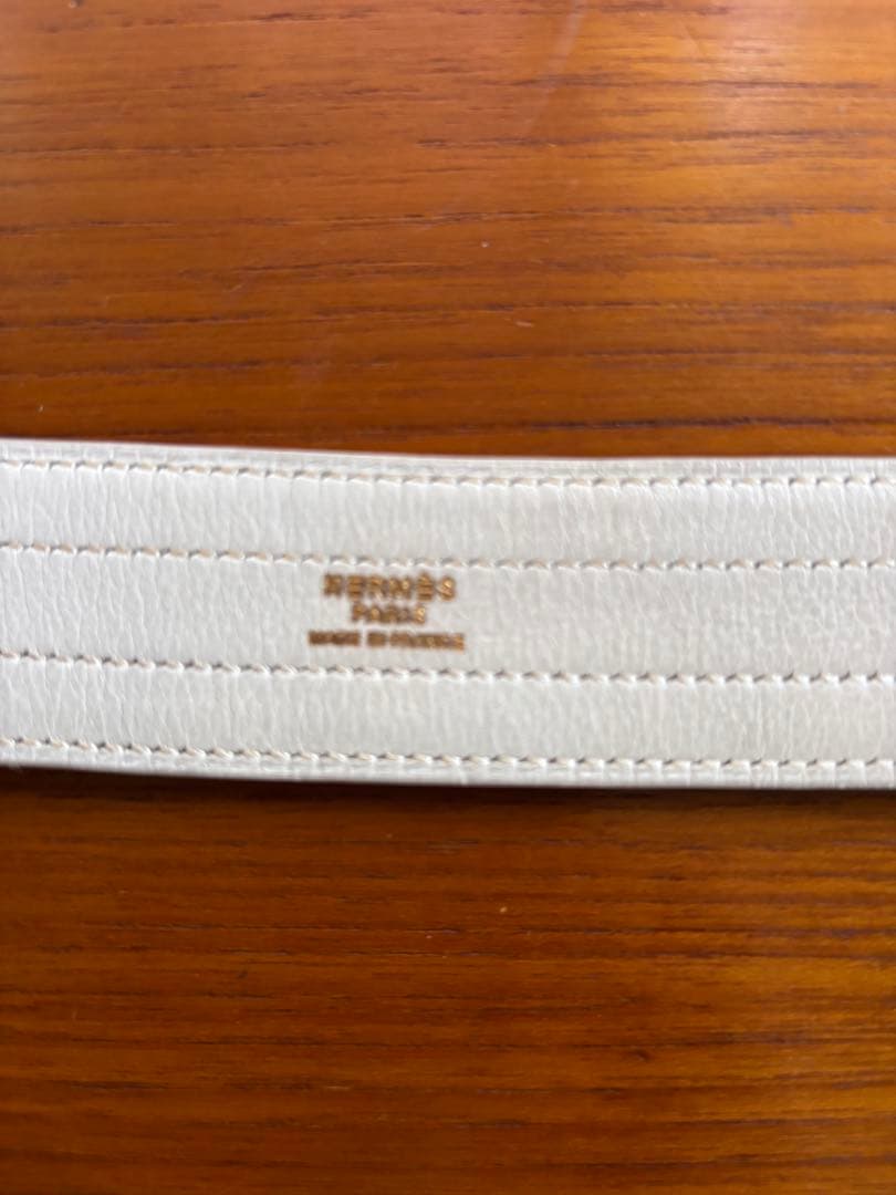 ２本、エルメス白ベルト コーチ赤ベルト