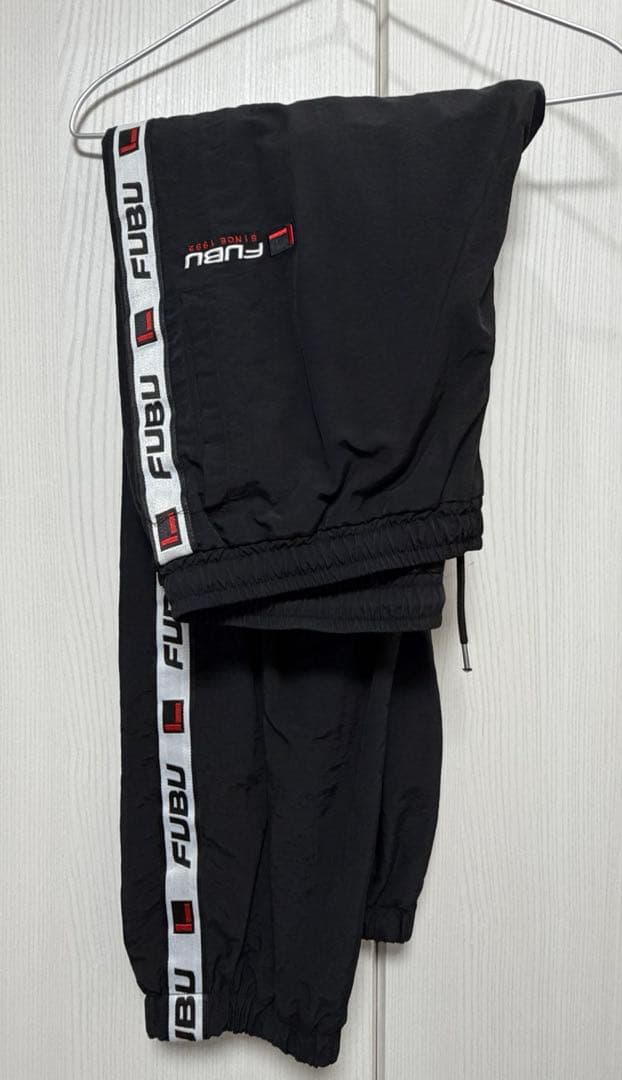 あ*様 FUBU ナイロンジャケット XXLサイズ ブラック セットアップ