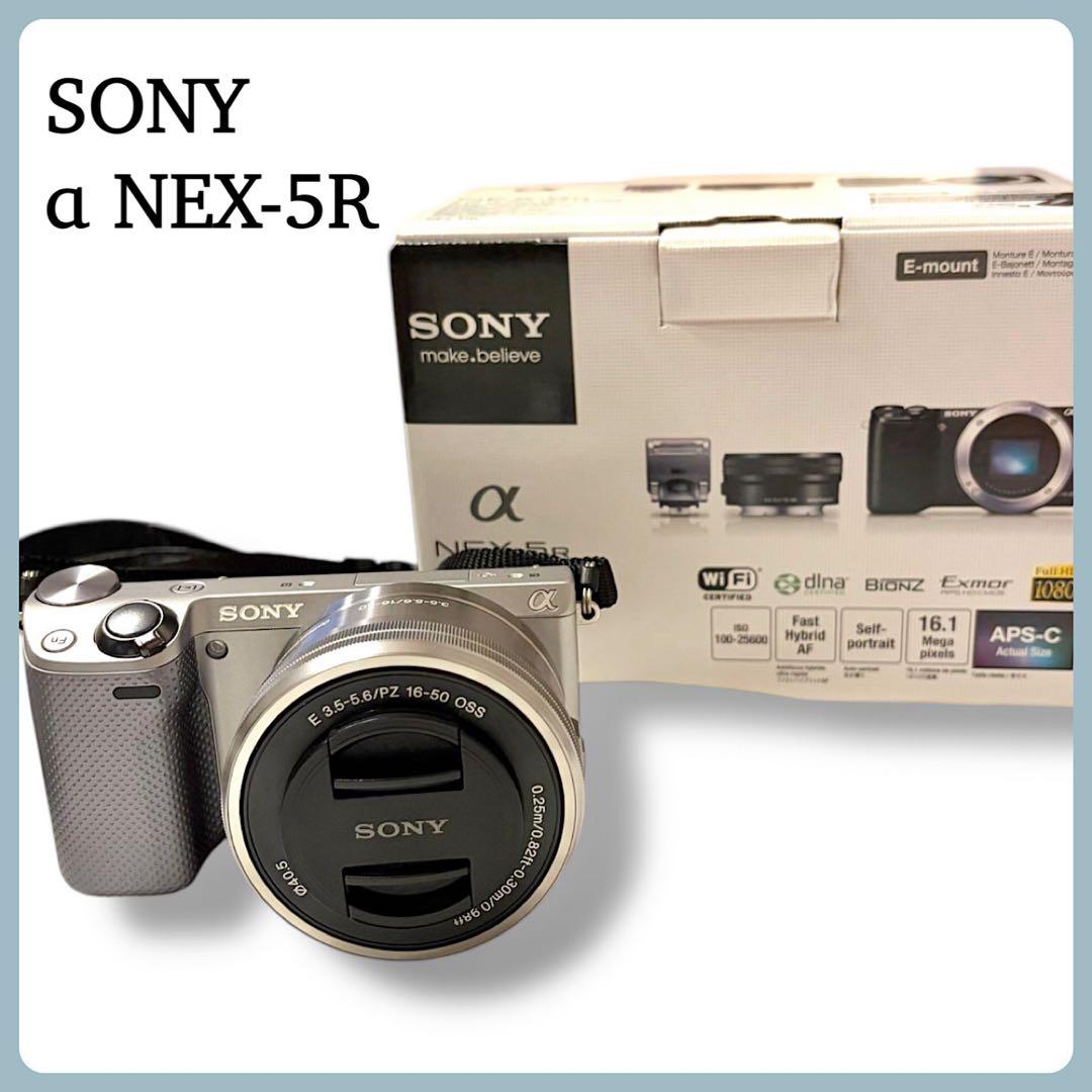美品 SONY α NEX-5RL レンズキット 使用回数少なめ 付属品完備
