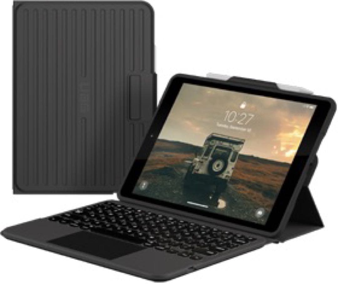 UAG iPad(第9/8/7世代)用トラックT-p搭載Bluetoothケース
