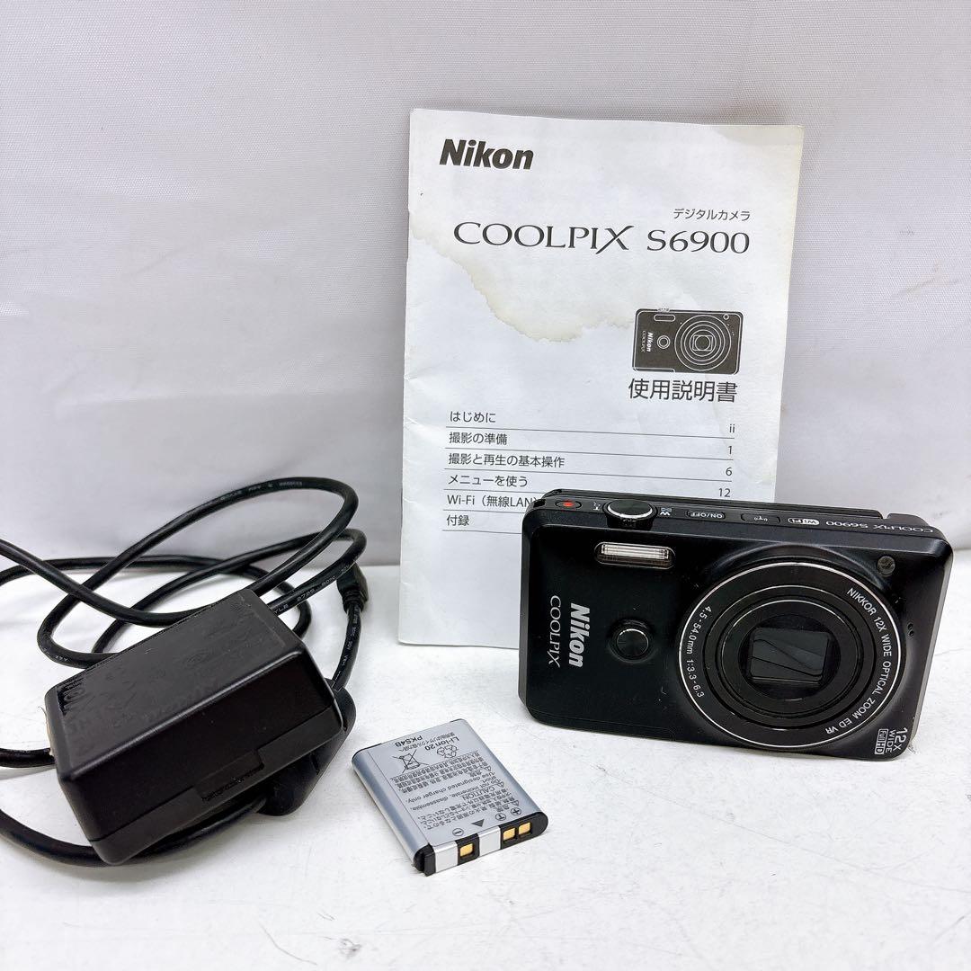 12ABM031 Nikon COOLPIX S6900 コンデジ デジカメ
