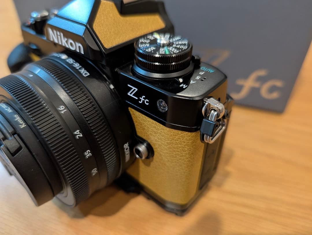 か*ー様 Nikon Z fc 16-50mm　マスタードイエロー