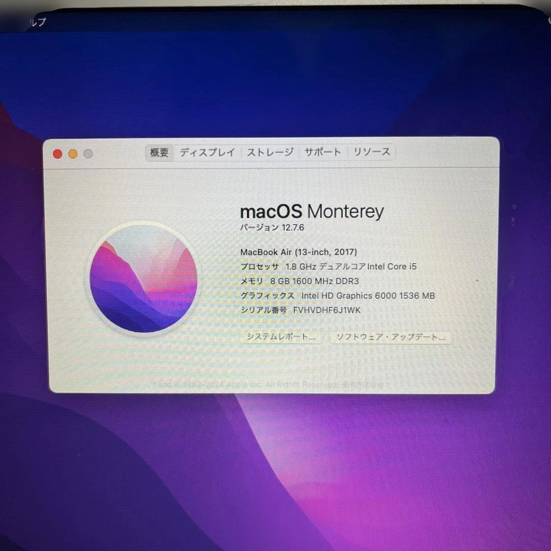 MacBook本体 MacBookAir 2017