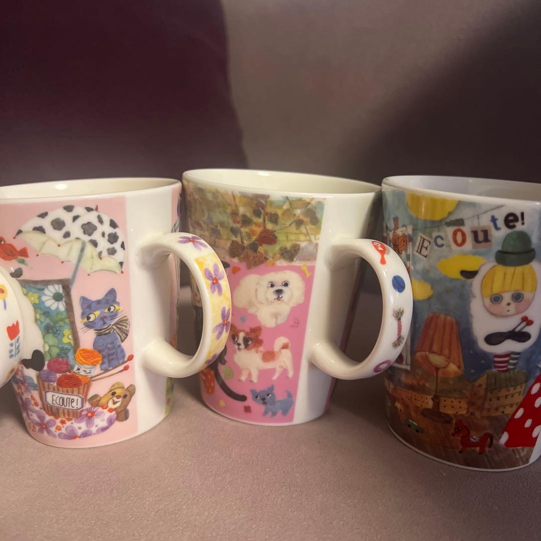 エクートファニーマグマグカップ マリーニモンティーニ　6点セット