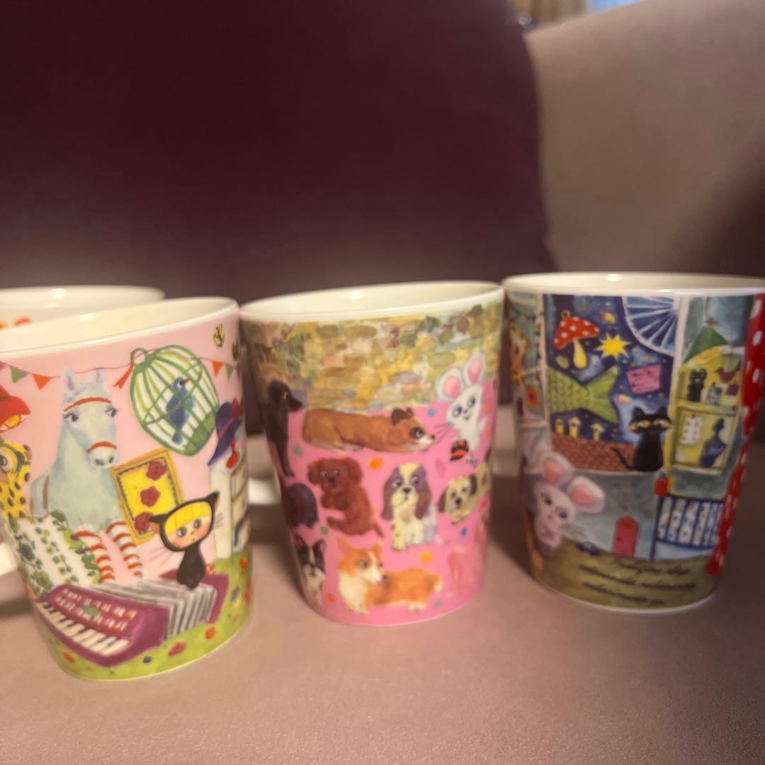 エクートファニーマグマグカップ マリーニモンティーニ　6点セット