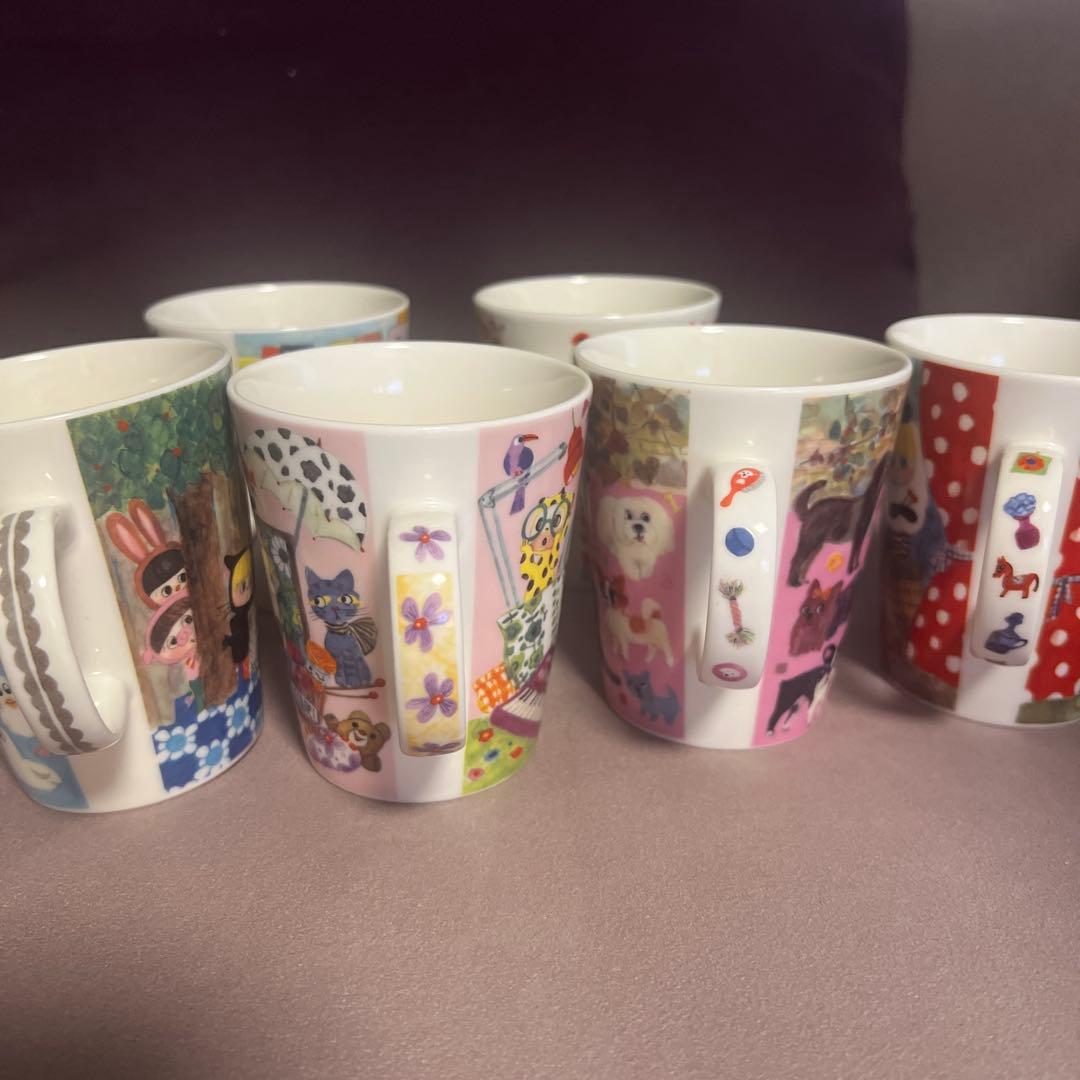 エクートファニーマグマグカップ マリーニモンティーニ　6点セット