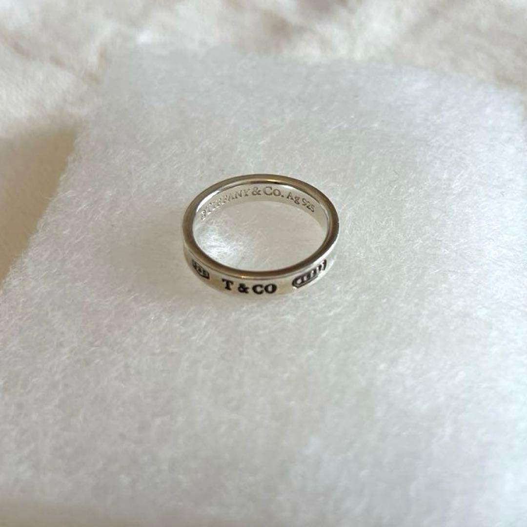 ティファニー 1837TM リング シルバー（ナロー） 約17号（US8）