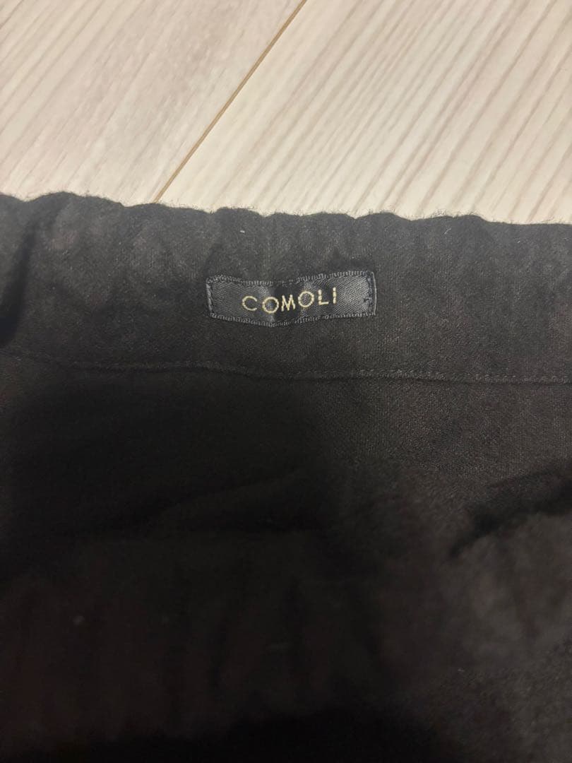 COMOLI コモリ　コットンネルポーチ 25AW