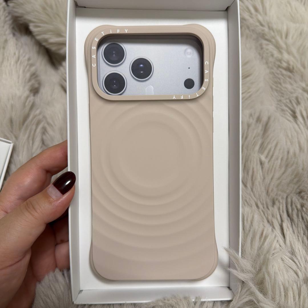 iPhone17promax☺︎︎︎︎ CASETiFY☺︎︎︎︎ケースグリップスタンド　セット