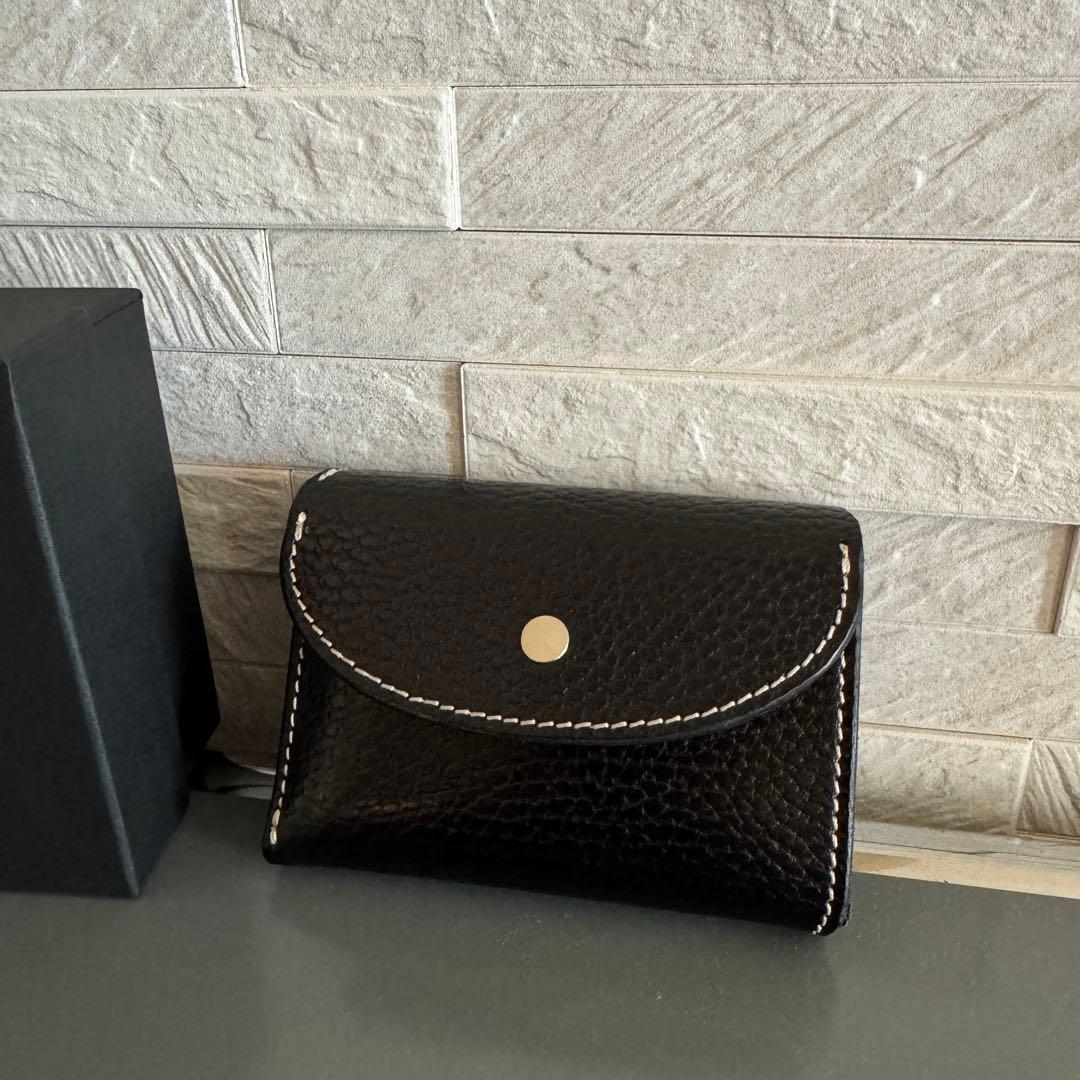 iru × 池之端銀革店 コンパクト革財布