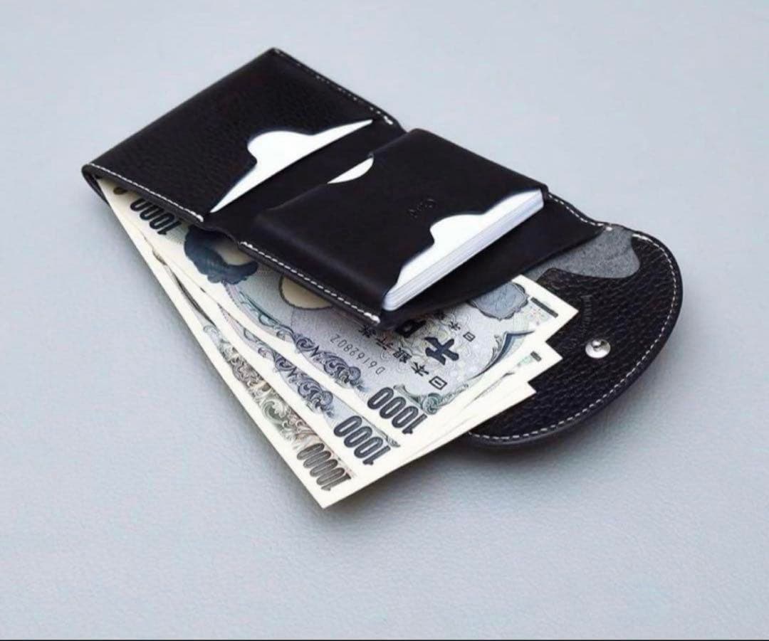 iru × 池之端銀革店 コンパクト革財布