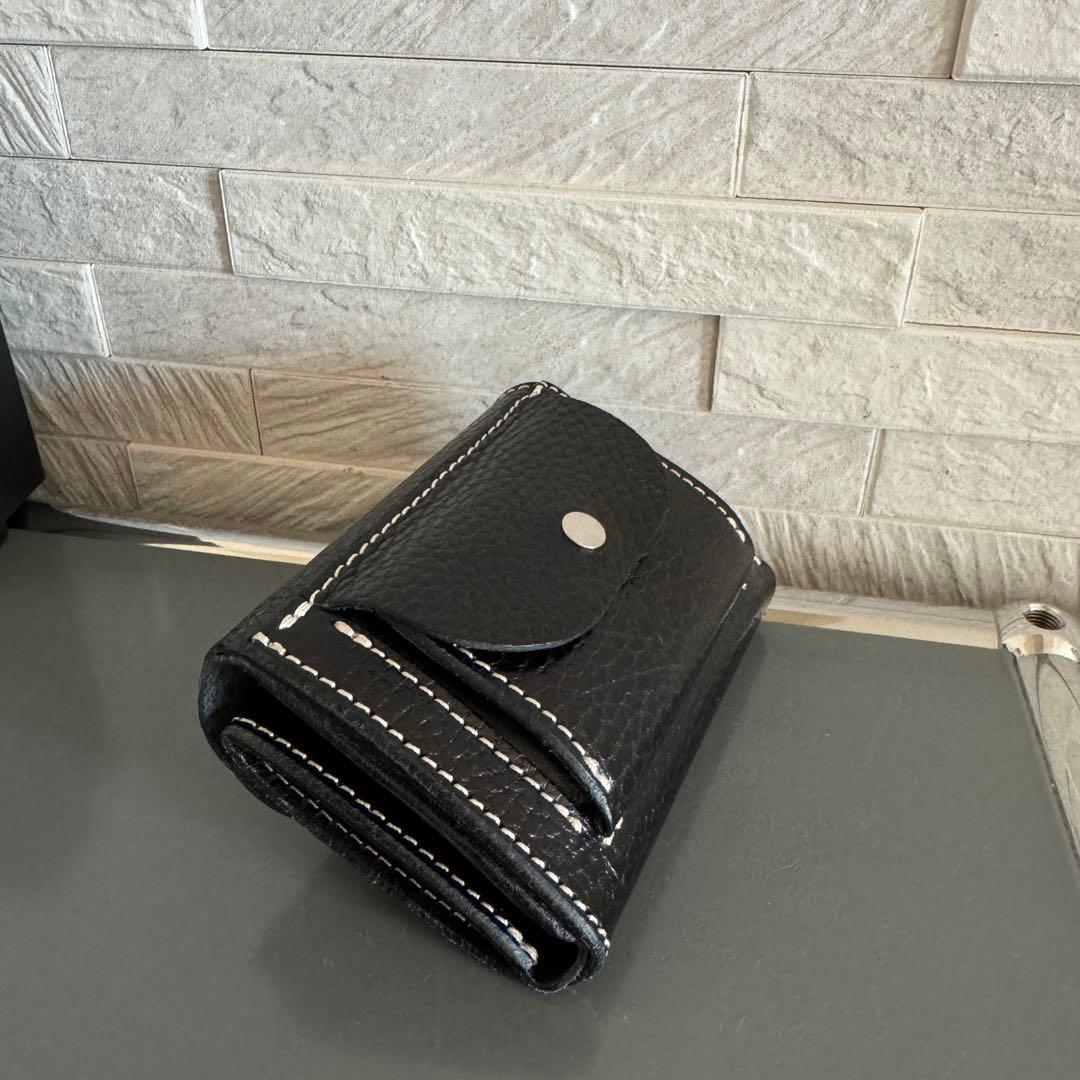 iru × 池之端銀革店 コンパクト革財布