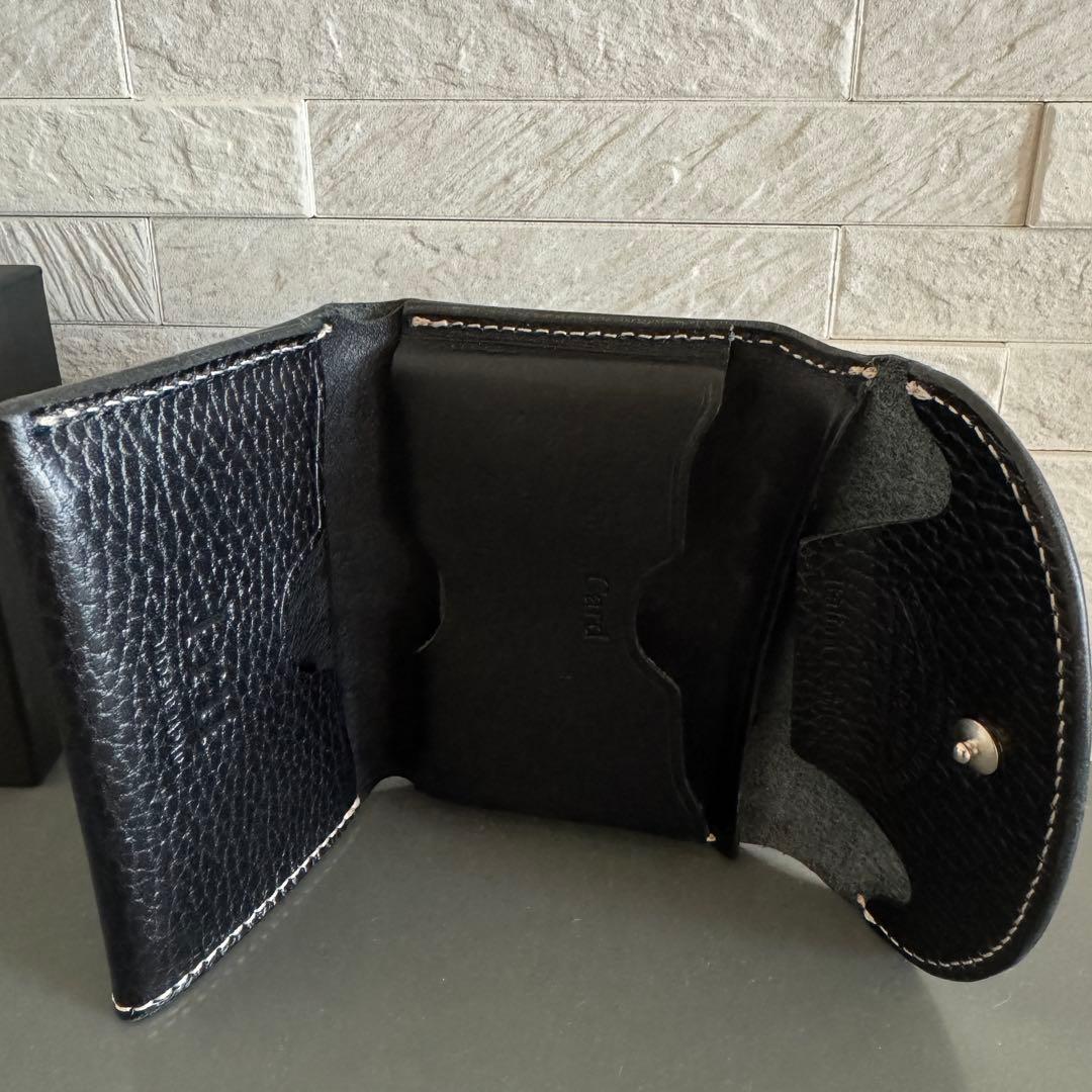 iru × 池之端銀革店 コンパクト革財布