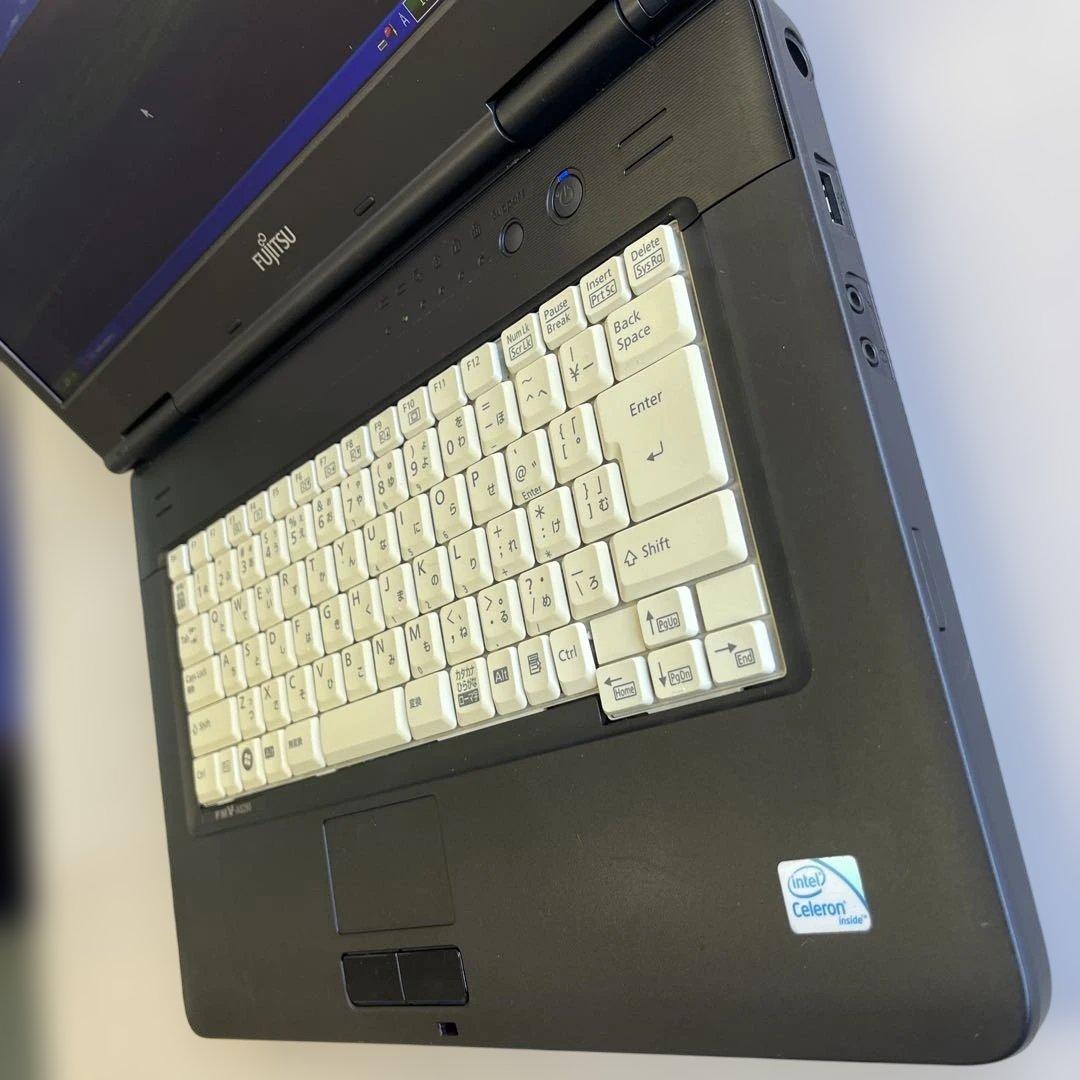 ☆格安品☆Windows XP☆富士通A4ワイドノートPC☆FMVNA1SG☆
