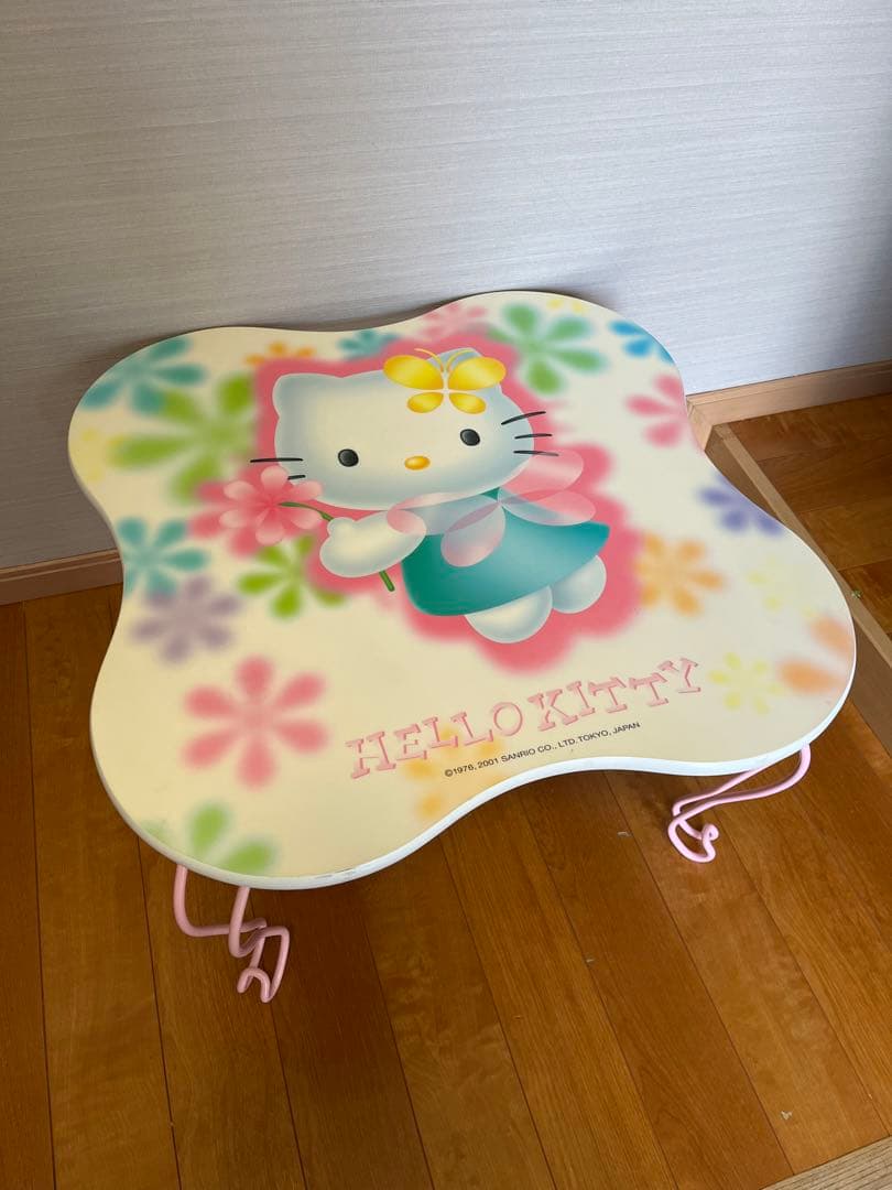 レトロ キティーちゃん 折りたたみテーブル ハローキティ レトロポップ