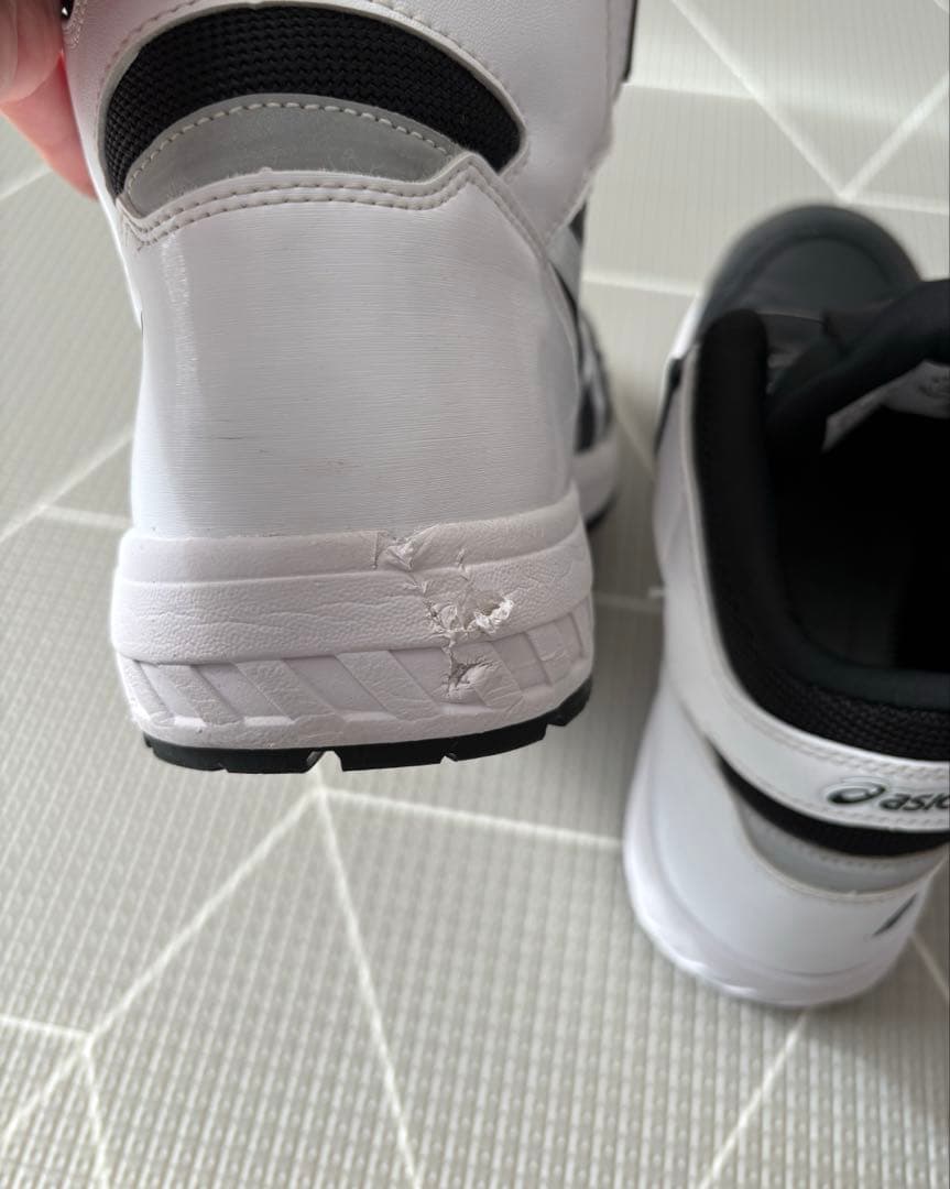 アシックス 安全靴 BOA ウィンジョブ ハイカット CP304 ブラック