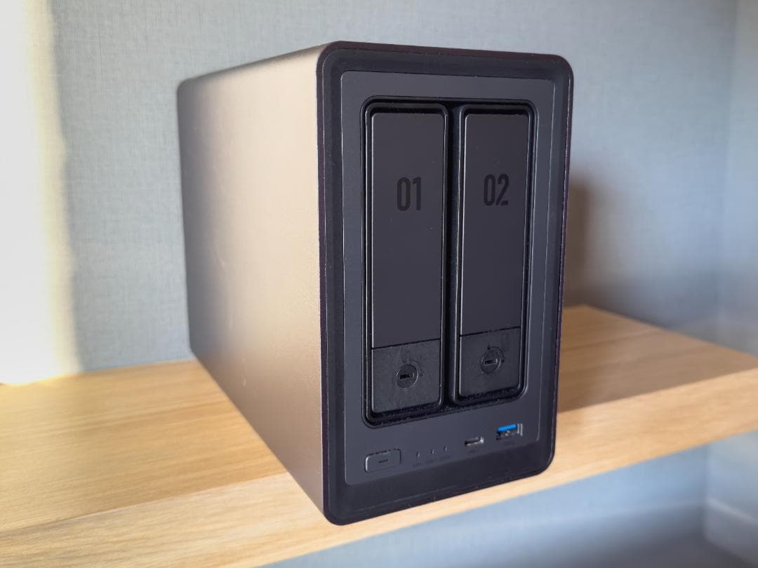 UGREEN NASync DXP2800 2ベイNAS 美品