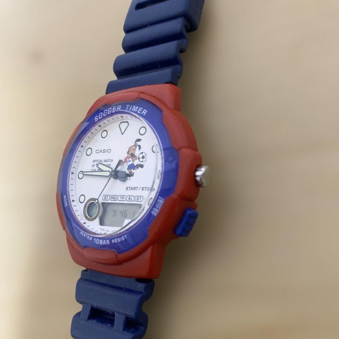 カシオcasio 時計722-SWC-11 稼働中