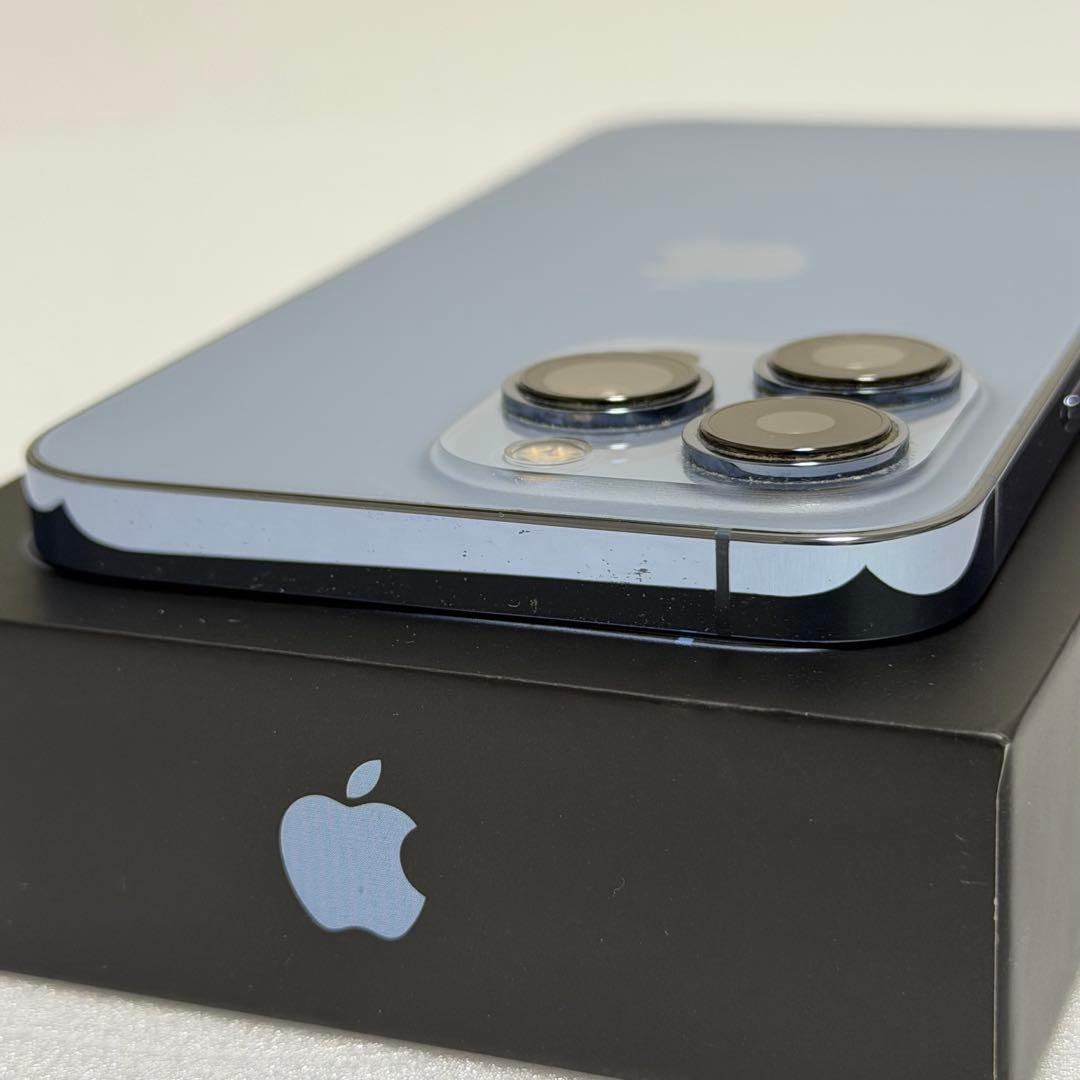【美品】iPhone 13 Pro 256GB シエラブルー 箱ケーブル付
