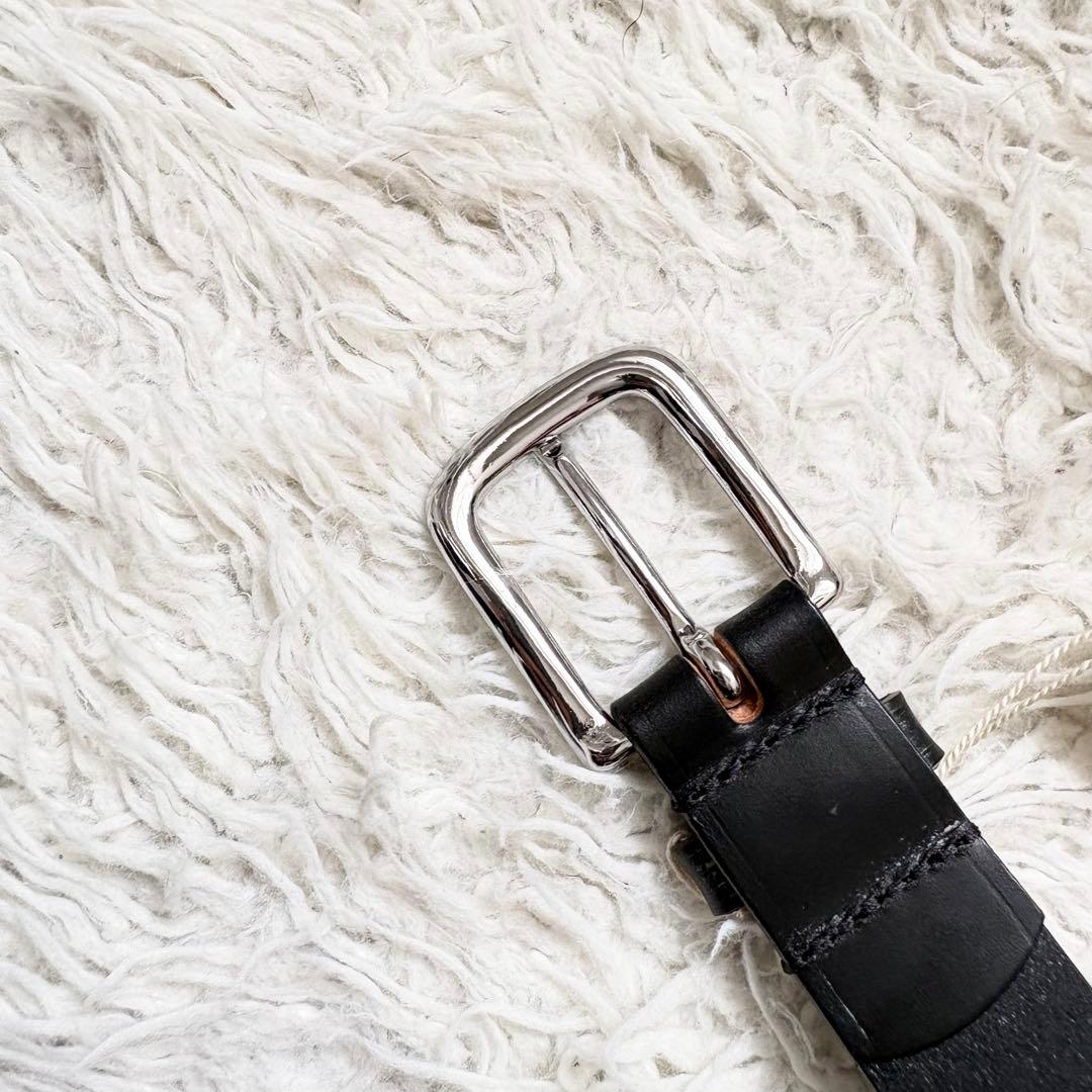 未使用タグ付き　Whitehouse Cox Bridel Leather 黒