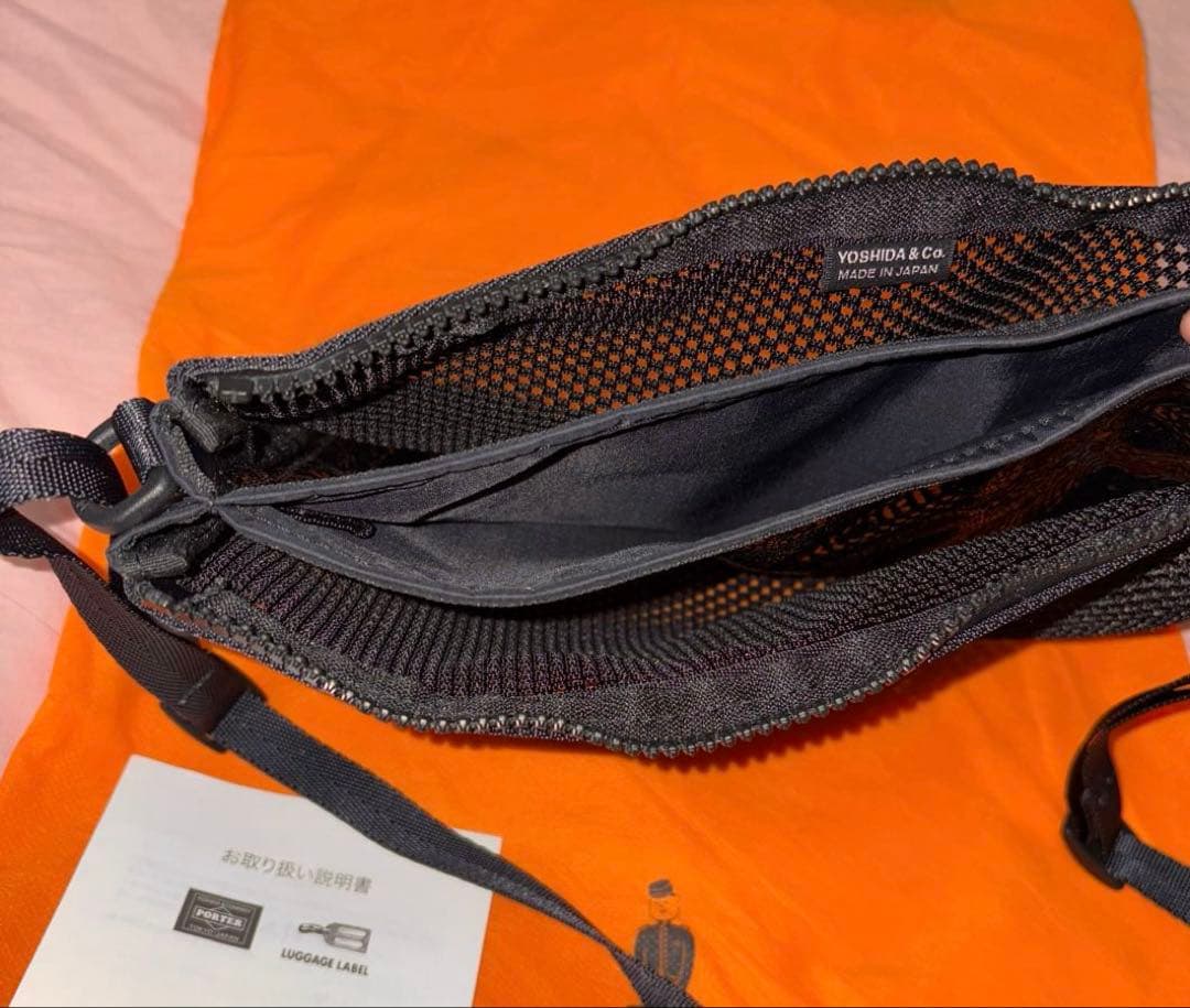 吉田カバン ポーター スクリーン サコッシュ ショルダーバッグ ボディバッグ 黒